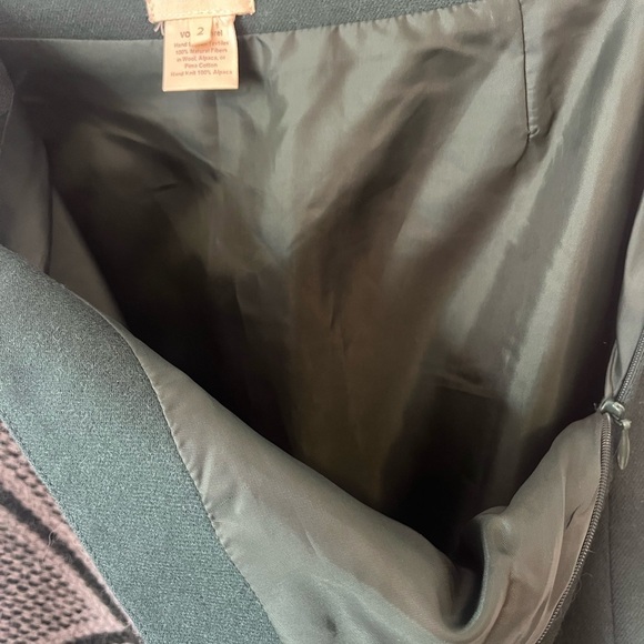 VOZ ALPACA+ WOOL SKIRT - Picture 6 of 6